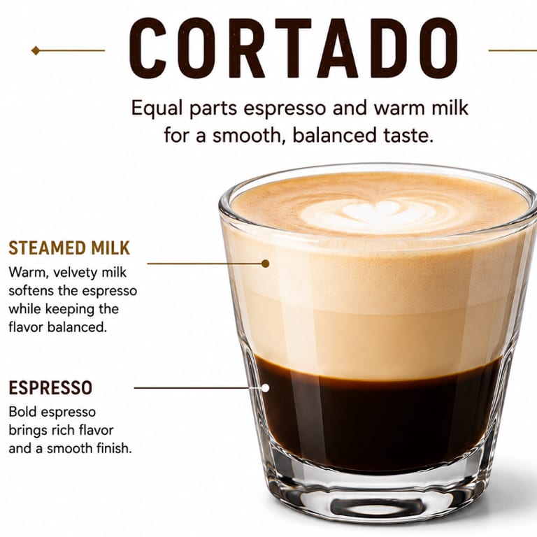 Experience Our Delicious Cortado